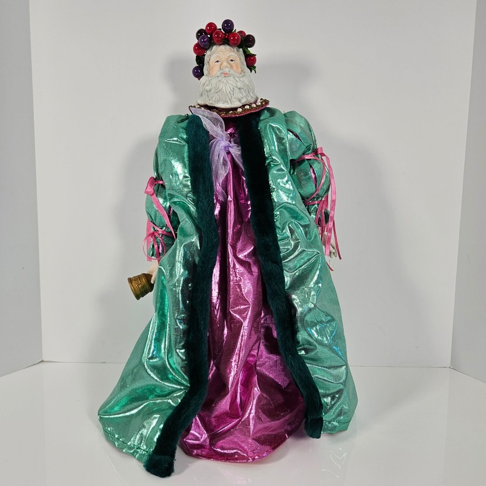 Enesco Living Legends Lord of Misrule Porcelain Doll Cheryl Johnson Limited Ed